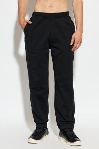 Stone Island BLACK Sweatpants with logo patch 3