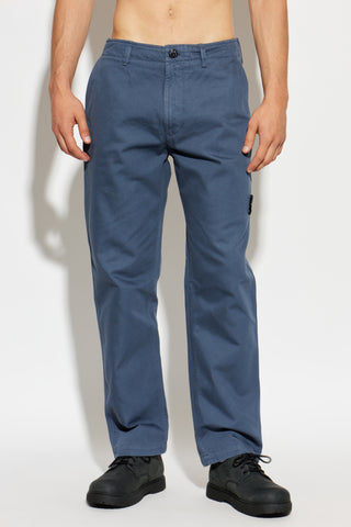 Stone Island BLUE Jeans with logo patch 3
